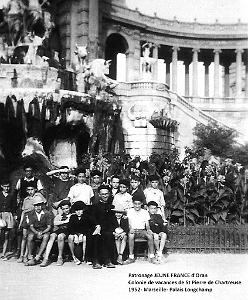 COLO JEUNE FRANCE 1952 Palais Longchamp, Marseille